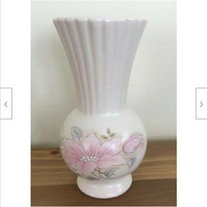 Small 4 3/4" Aldridge Pottery Co. Flower Vase Longton Stoke on Trent England